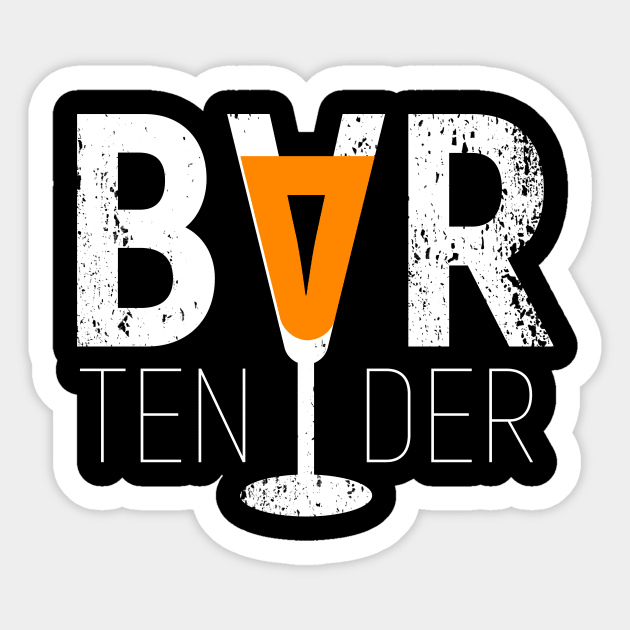 Bartender Sticker by burbuja